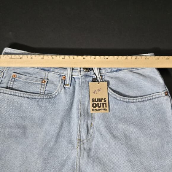 Levi's Light Blue Denim Mini Skirt - Picture 7 of 10